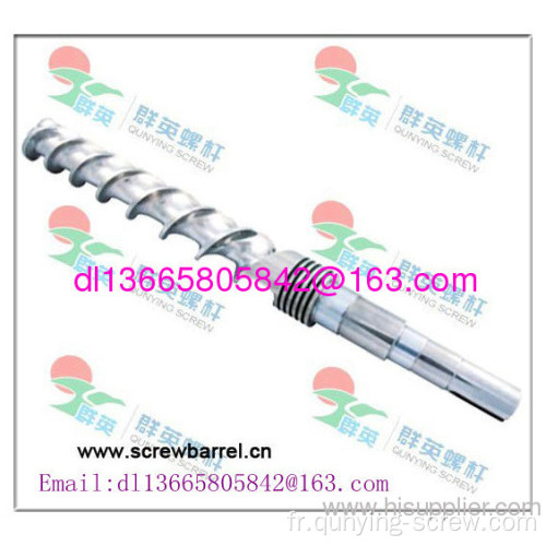Pvc Pp Pe Vented Screw And Barrel For Extruder Machine 
